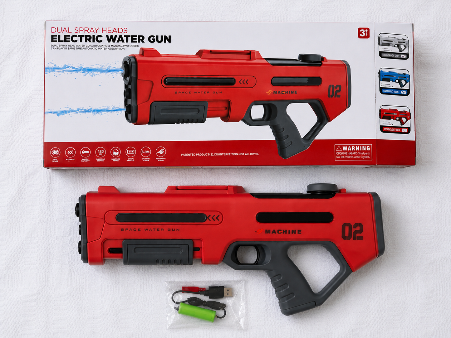 Električna vodena puška – Dual Spray
