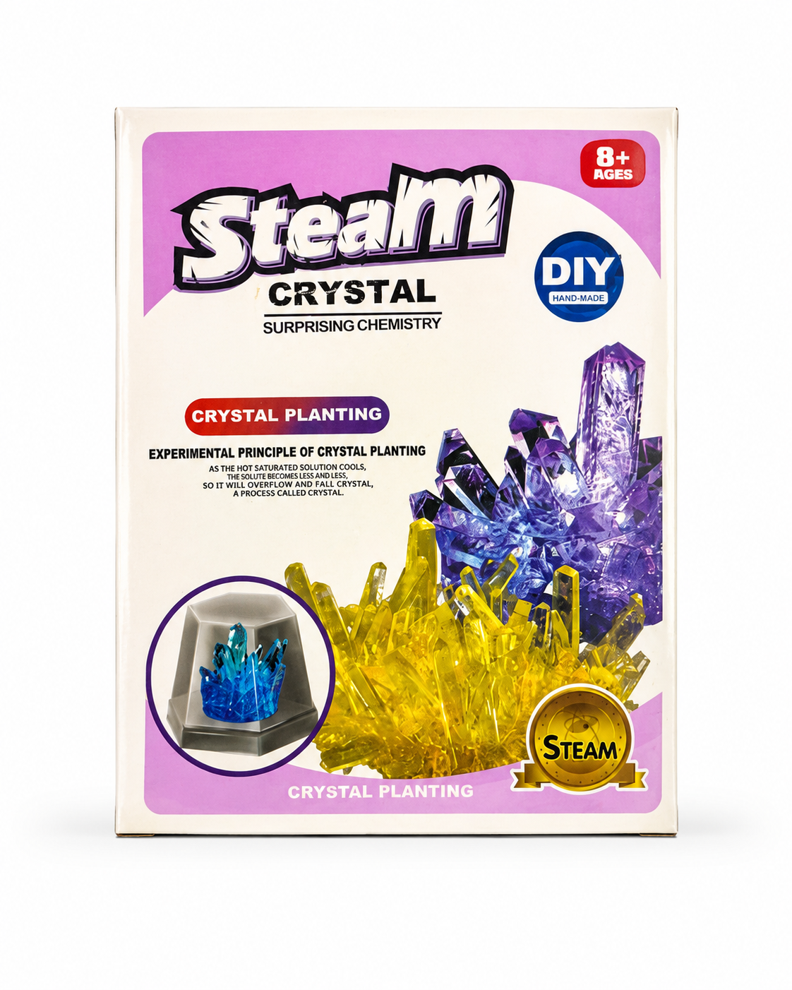STEAM Crystal DIY set – edukativni eksperiment za uzgajanje kristala