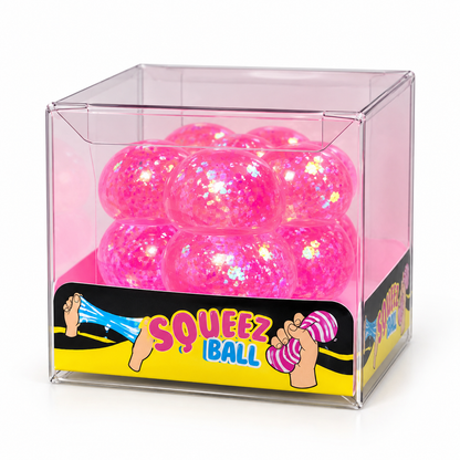 Glitter Squeeze Ball – Antistres loptica sa šljokicama