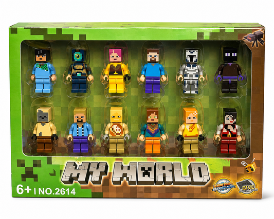 Minecraft kolekcija mini figurica – veliki set