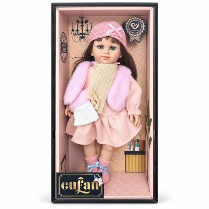 Cufan Pretty Girl – velika modna lutka u roze kombinaciji