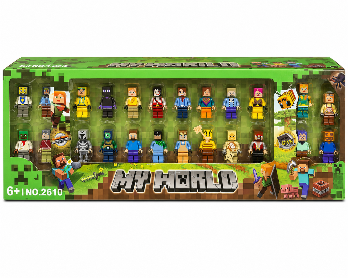 Minecraft kolekcija mini figurica – veliki set