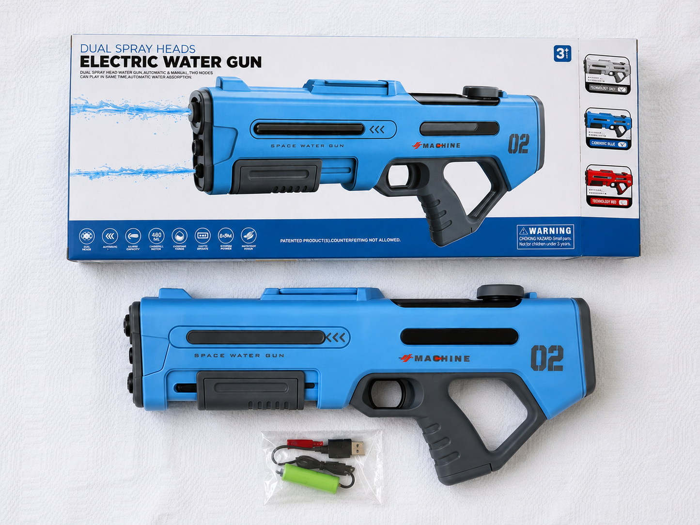 Električna vodena puška – Dual Spray