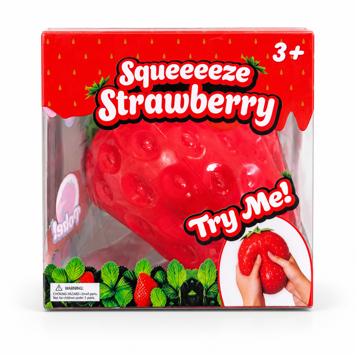 XXL Strawberry Squeeze – Antistres jagoda