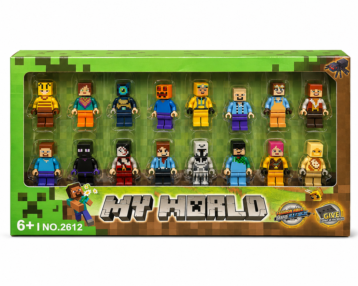 Minecraft kolekcija mini figurica – veliki set