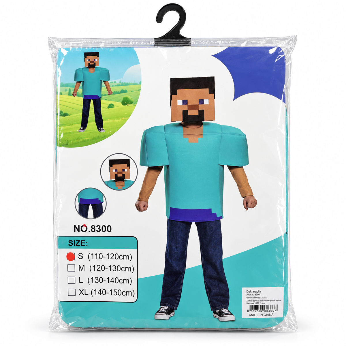 Dečji Minecraft kostim – Steve ili Creeper