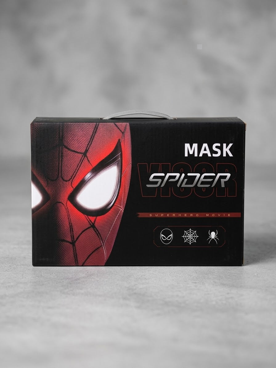 Spider Hero maska sa pokretnim očima – realistična maska sa efektom treptanja